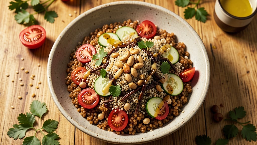 7 Grain Salad Recipe: Nutty, Crunchy, and Protein-Packed Picnic Powerhouse
