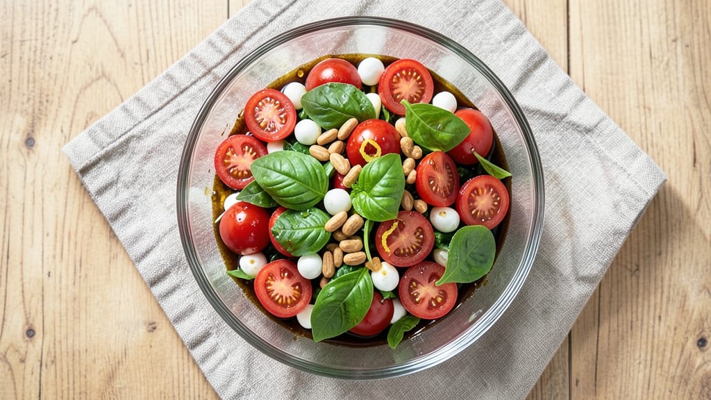Cherry Tomato Basil Salad Recipe: Juicy Burst and Fresh Herb Harmony