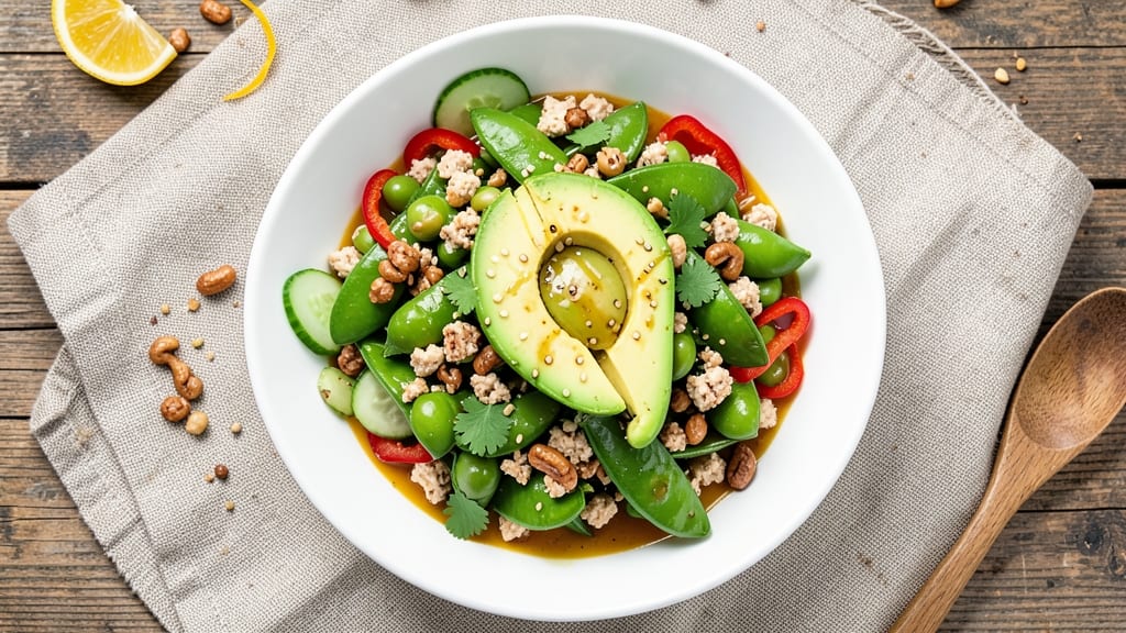 Cashew Crunch Edamame Salad Recipe: Nutty Creaminess Meets Crispy Green Bites