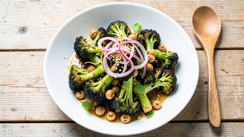 Charred Broccoli Salad Recipe: Smoky Grill Flavor Meets Crispy Greens