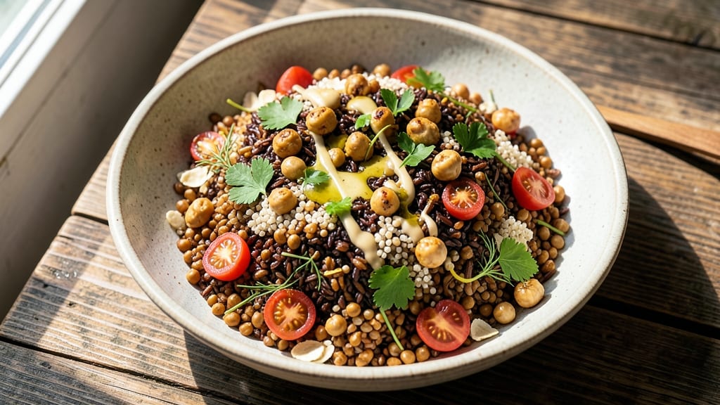 5-Grain Salad Recipe: Hearty Protein-Packed Lunch in 20 Minutes