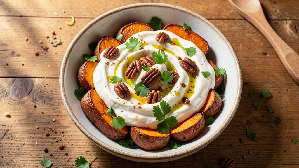 Sweet Potato Salad Recipe With Greek Yogurt: Creamy Spiced Twist Without Mayo Cling