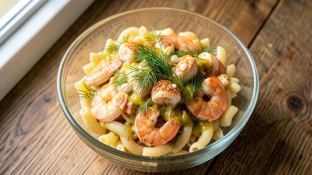 Cold Shrimp Macaroni Salad Recipe: Bright Citrus and Herb Crunch Without Mayo Cling