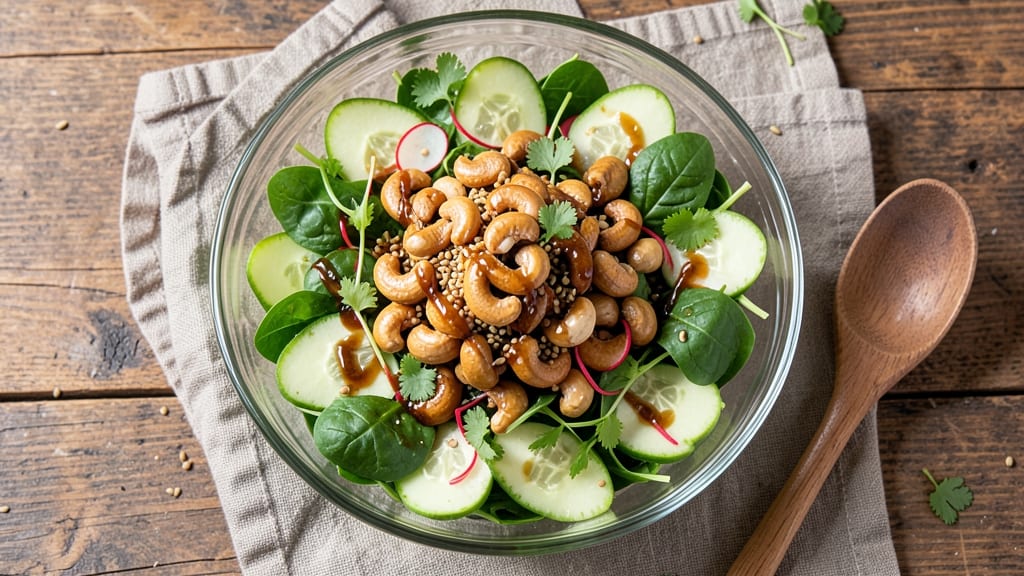 Cashew Nut Salad Recipe Bangladeshi: Tangy Tamarind and Coconut Crunch Fusion