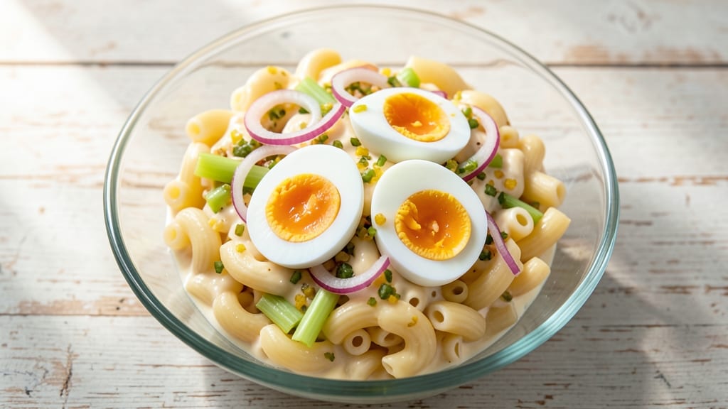 Traditional Macaroni Salad Recipe with Mayonnaise and Eggs: Creamy Southern Picnic Classic