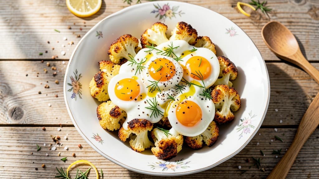 Cauliflower Egg Salad Recipe: Lightened-Up Protein-Packed Bite