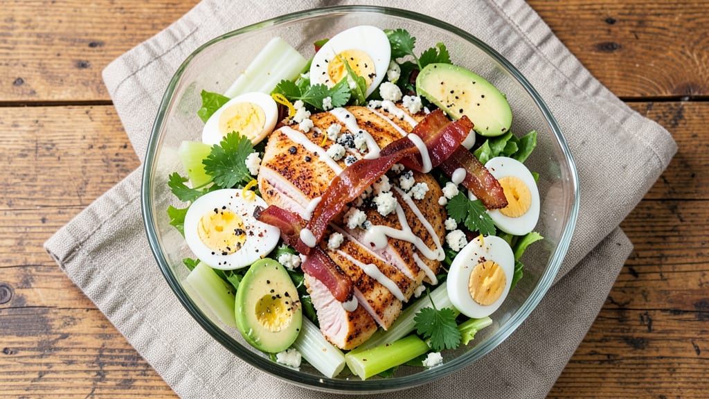 Cobb Salad Recipe Pioneer Woman: Crisp Celery Crowns and Smoky Herb Cheese Crunch