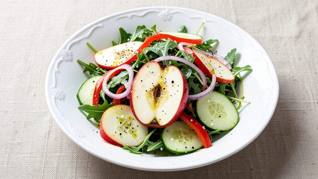 Vegetable Salad With Apples Recipe: Sweet-Tart Crunch That Stays Fresh All Week