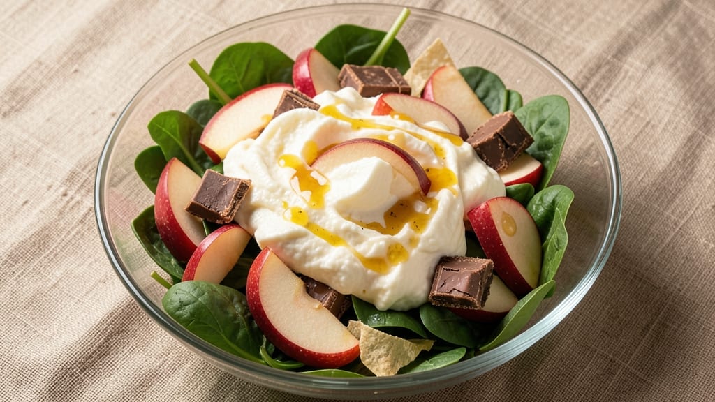 Twix Apple Fluff Salad Recipe: Caramelized Chocolate Crunch Meets Tart Apple Bliss