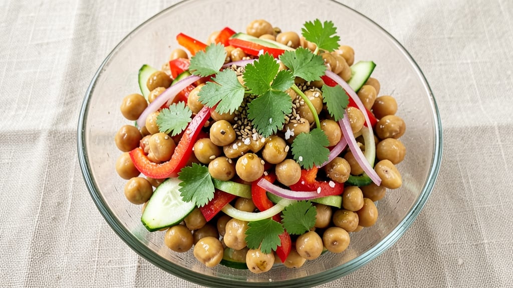 Chickpea Salad Recipe for Weight Loss: High-Protein, Low-Calorie Crunch