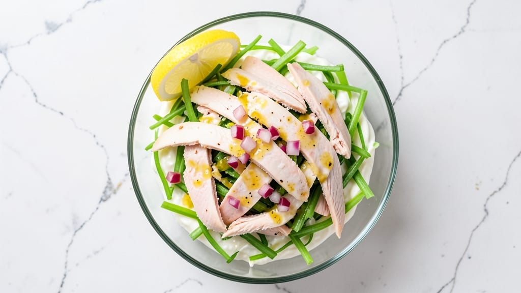Carb Free Chicken Salad Recipe: Crisp Celery Crowns and Zero-Mayo Creaminess