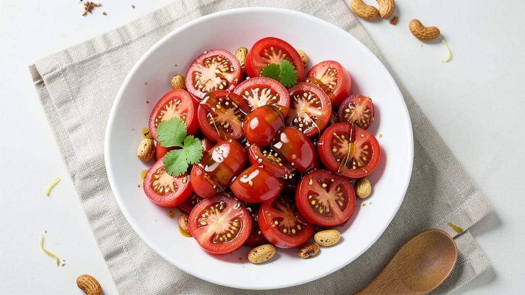 Sweet Tomatoes Asian Salad Recipe: Honey-Sesame Glazed Bites With Crunchy Peanuts