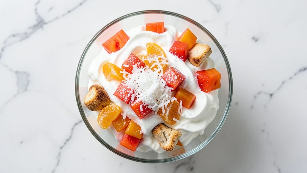 Citrus Ambrosia Salad Recipe: Bright Layers of Pineapple, Orange, and Creamy Crunch