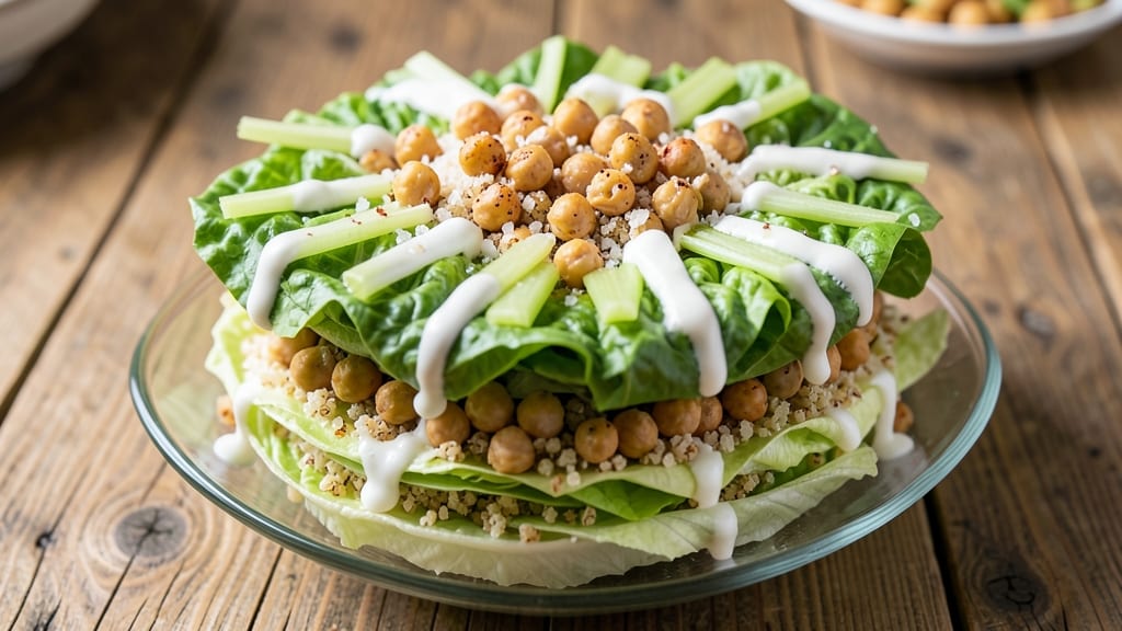 24 Hour Layered Lettuce Salad Recipe: Celery Crown Crunch That Stays Fresh for Days