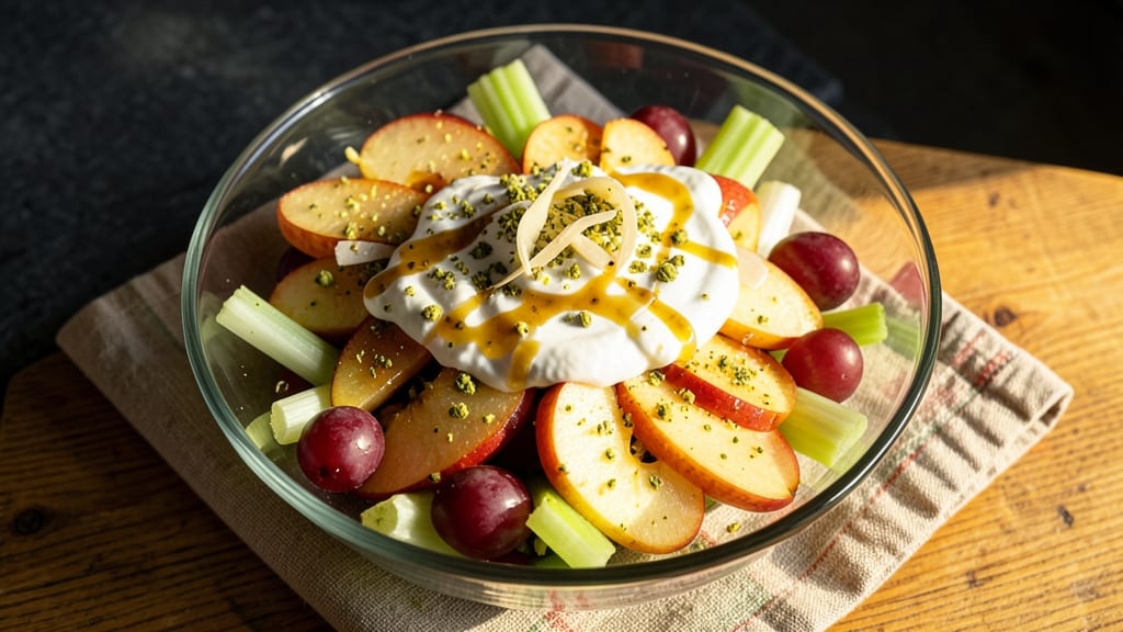 Ambrosia Waldorf Salad Recipe: Layered Crunch and Cream Without Mayo Cling