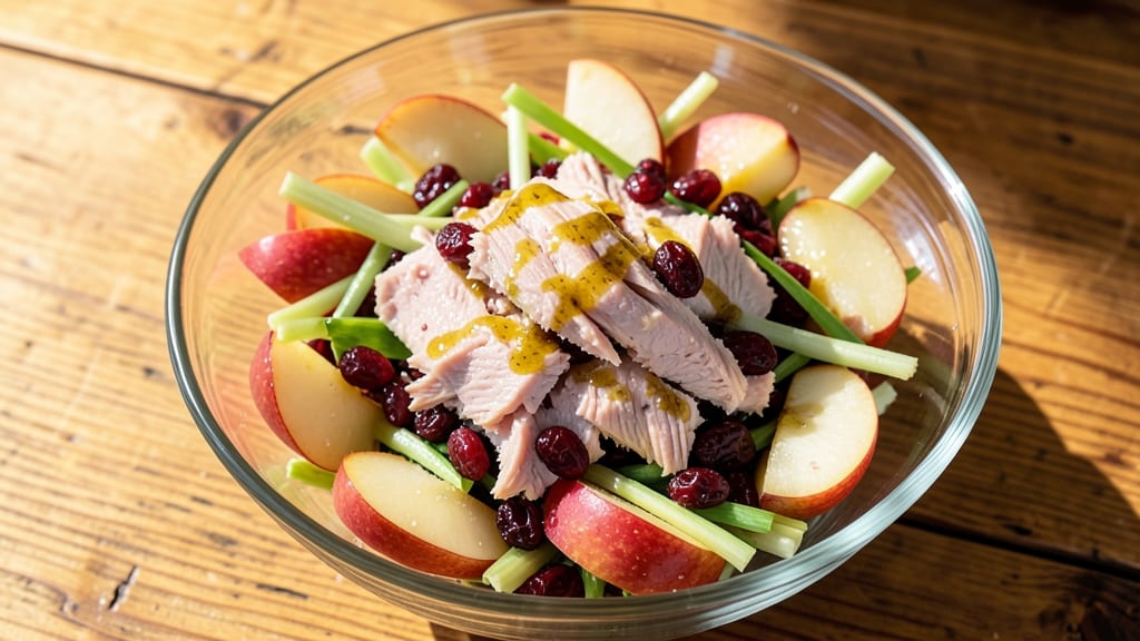 Whole Foods Cranberry Apple Tuna Salad Recipe: Bright Tart Crunch With Zero Mayo Cling