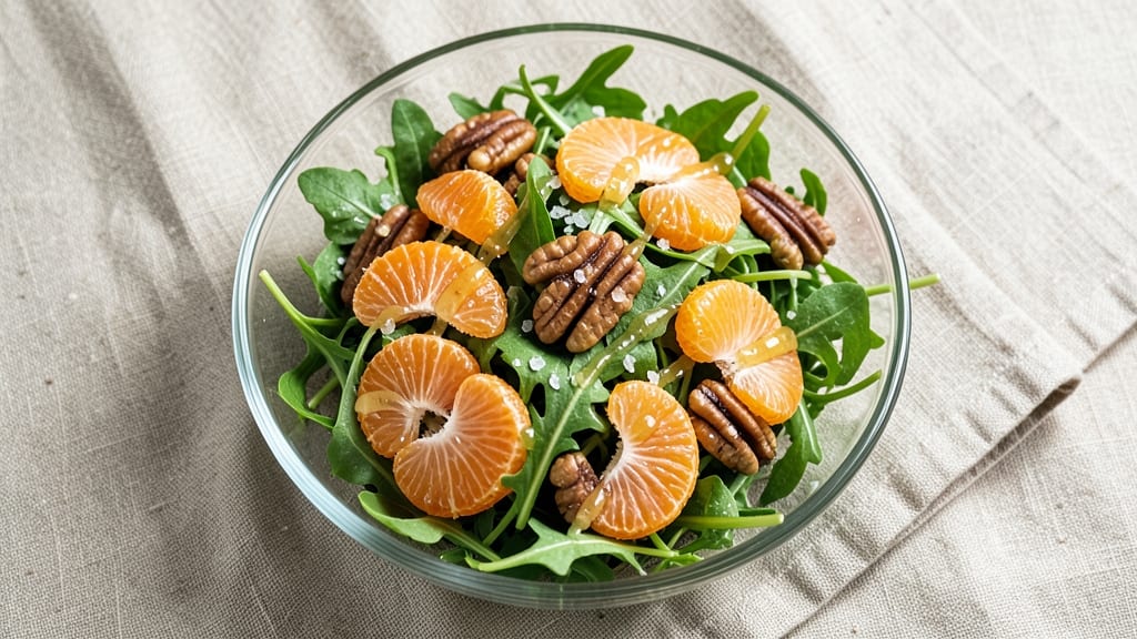 4-Ingredient Mandarin Orange Salad Recipe: Zesty Citrus Crunch in Minutes