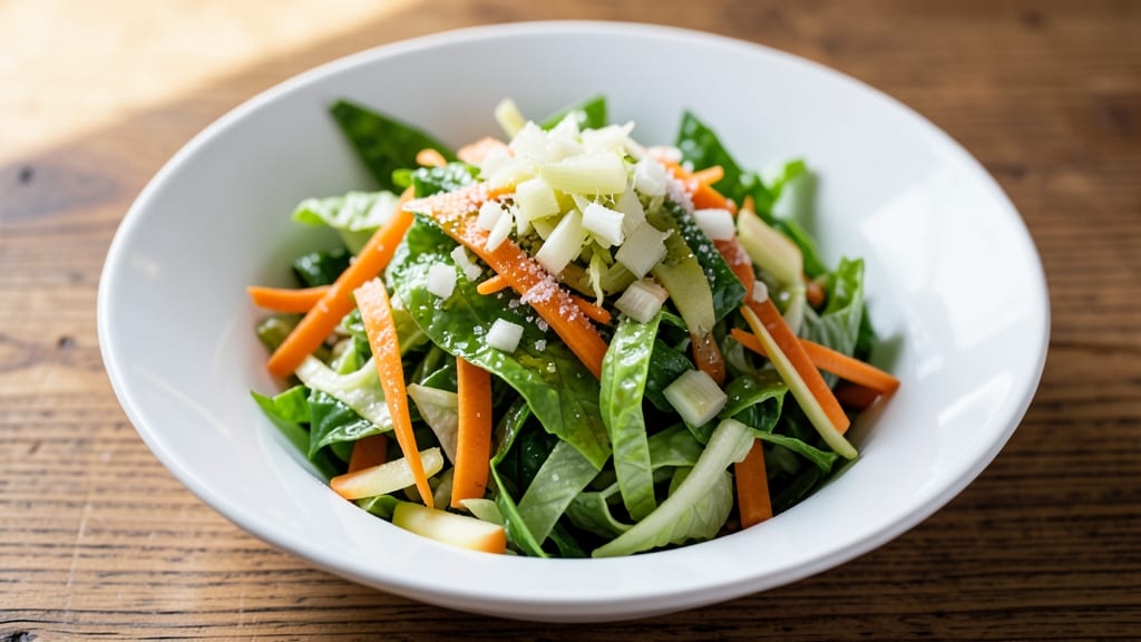 Coleslaw Salad Recipe Without Mayo: Crisp Celery Crowns and Tangy Vinaigrette Fusion