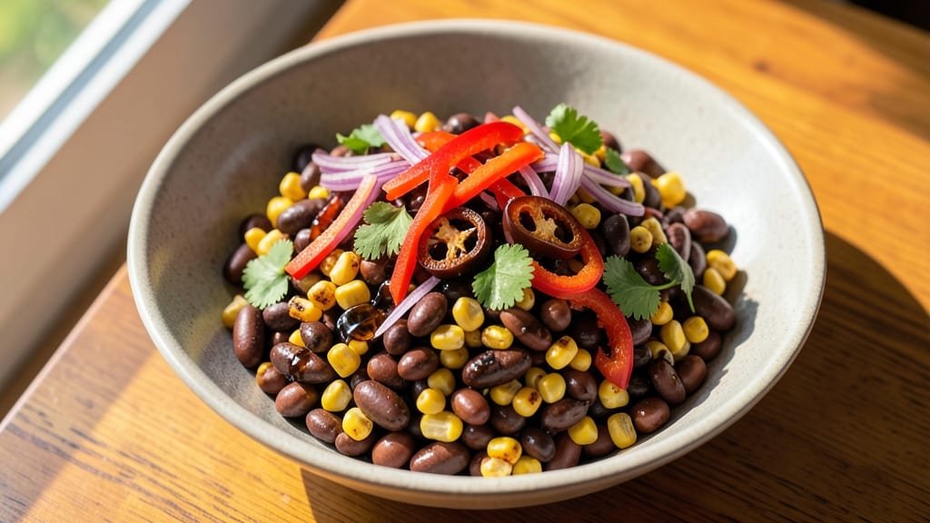 Chili Bean Salad Recipe: Smoky Chipotle and Lime Zing in 15 Minutes