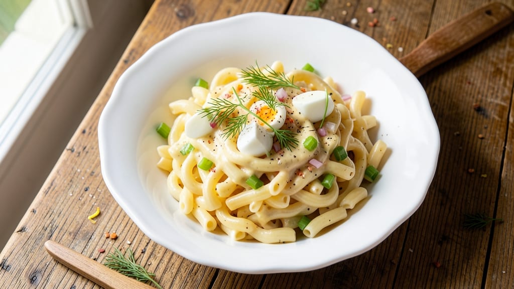 Classic Creamy Macaroni Salad Recipe: Cool, Creamy Bites With Zero Mayo Cling