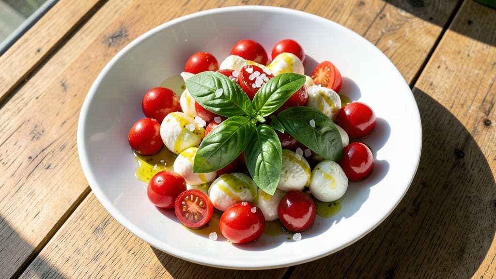 Cherry Tomato and Mozzarella Salad Recipe: Bright Bites With Zero Prep Fuss