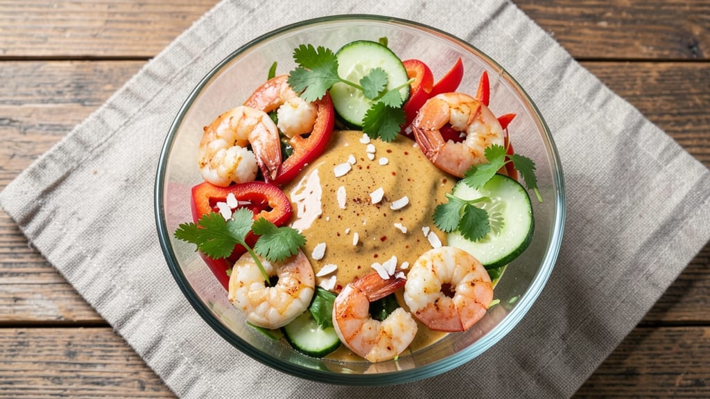 Cold Curry Shrimp Salad Recipe: Zesty, Spiced Shrimp in Cooling Coconut Dressing