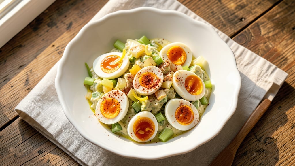 Chef Carla Hall's Egg Salad Recipe: Celery-Crowned Creaminess Without Mayo Cling