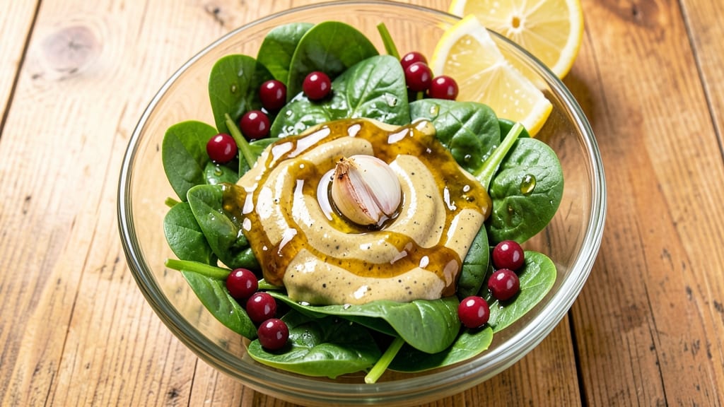 Sweet Spinach Salad Dressing Recipe: Honey-Balsamic Balance for Fresh Greens
