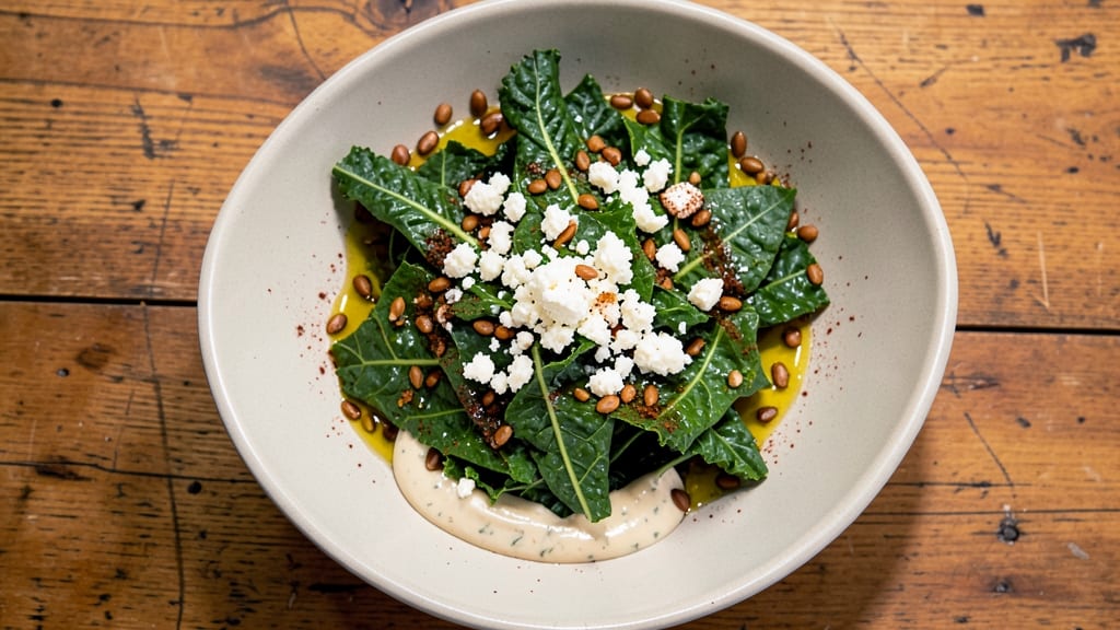 Cherry Creek Grill Kale Salad Recipe: Smoky Chipotle Ranch Crunch Without Mayo Cling