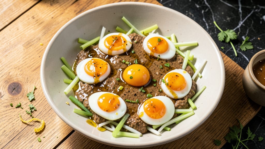 Tahini Egg Salad Recipe: Nutty Creaminess With Crisp Celery Bites