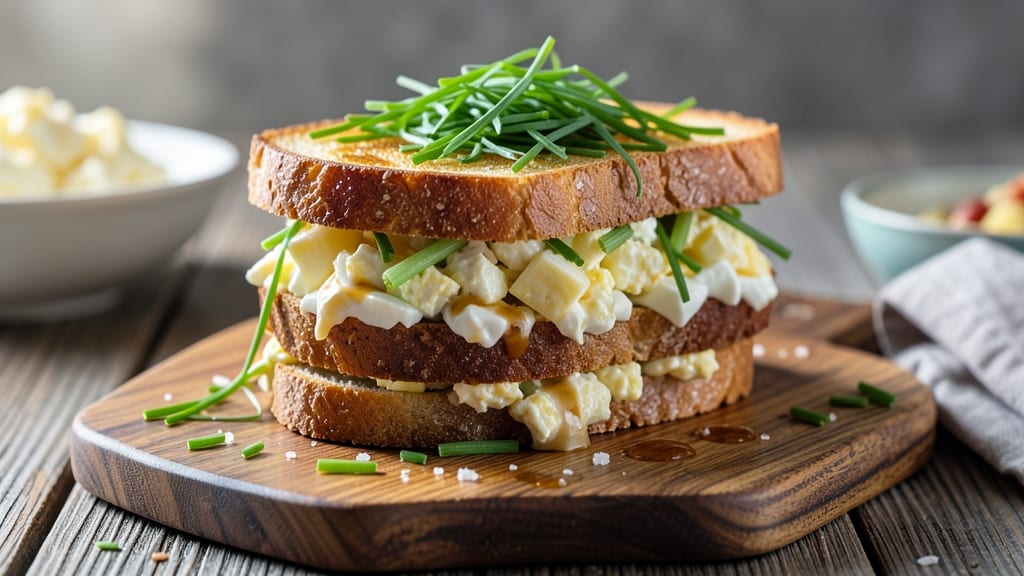 Willett Egg Salad Sandwich Recipe: Celery Crown Crunch and Herb Cream Cheese Fusion
