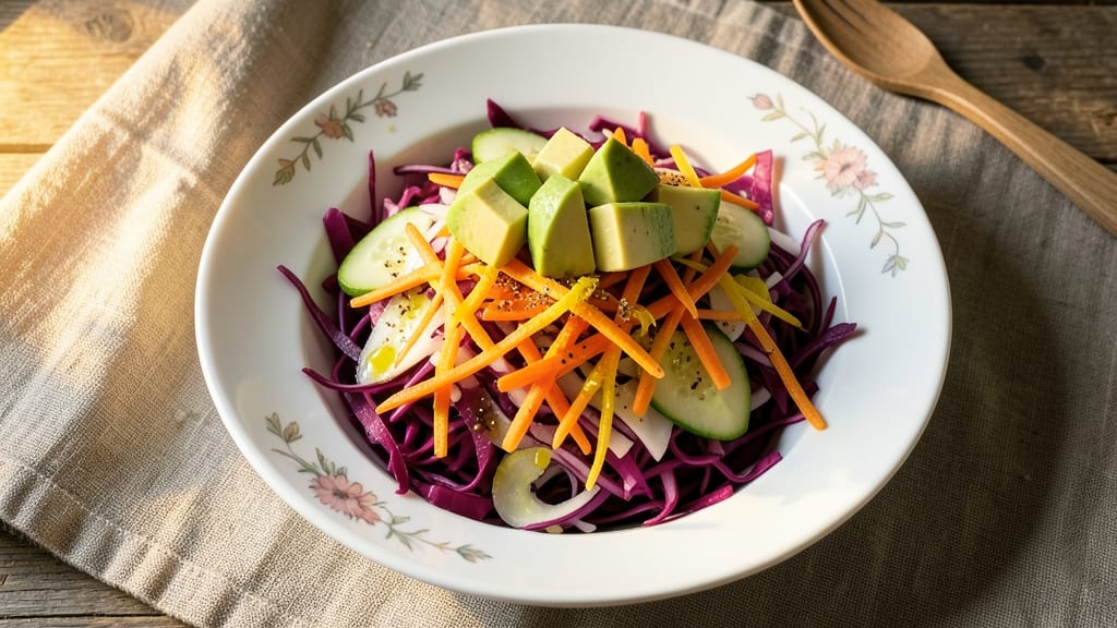 Colorific Salad Recipe: Vibrant Rainbow Layers With Zero Mayo Cling