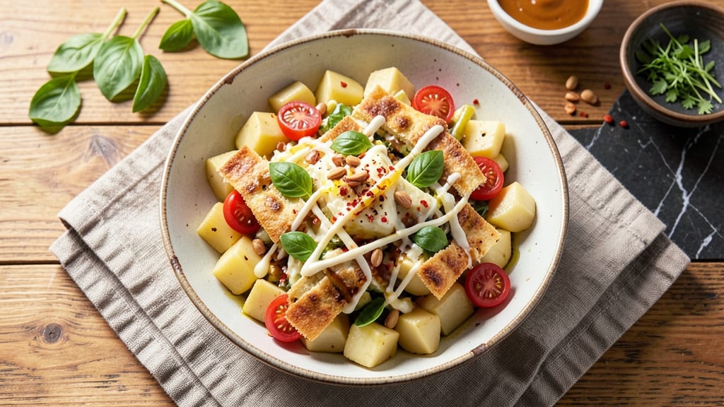 ABC Pizza Potato Salad Recipe: Smoky Chipotle and Parmesan Crunch Fusion