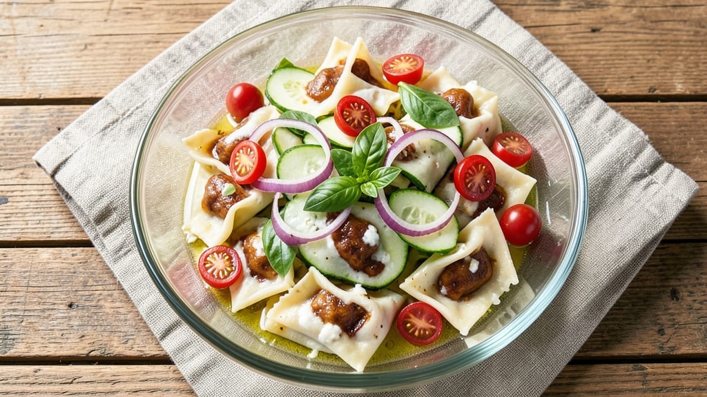 Cold Cheese Tortellini Salad Recipe: No-Cook Meal Prep With Tangy Lemon Vinaigrette