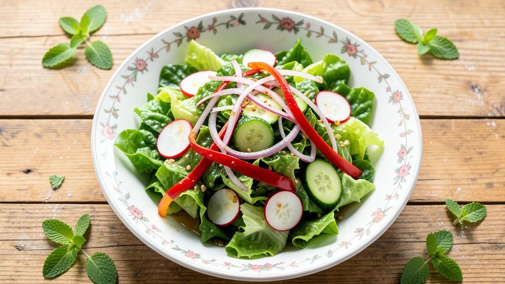17 Ingredient Salad Pusadee's Garden Recipe: Bold Herb-Packed Crunch Without Mayo Cling