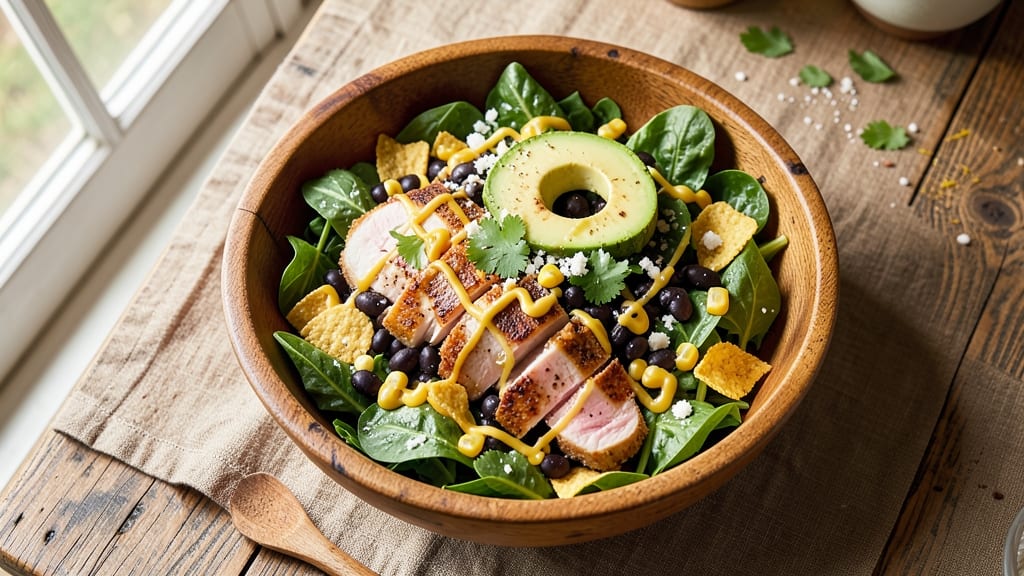 Chuy's Mexi Cobb Salad Recipe: Crispy Tortilla Strips and Protein-Packed Layers