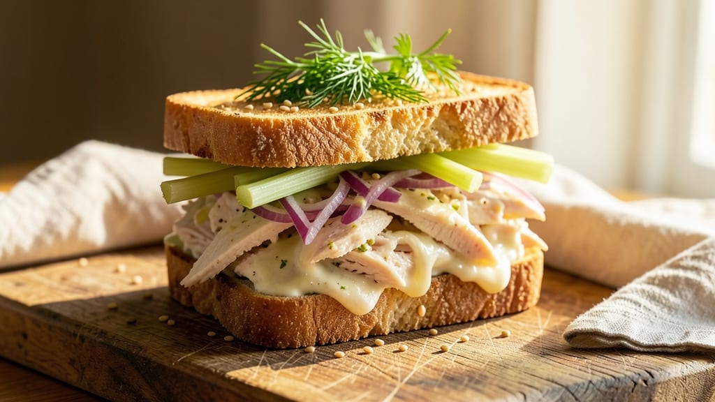 Pioneer Woman Chicken Salad Sandwich Recipe: Herb-Packed Crunch Without Mayo Cling